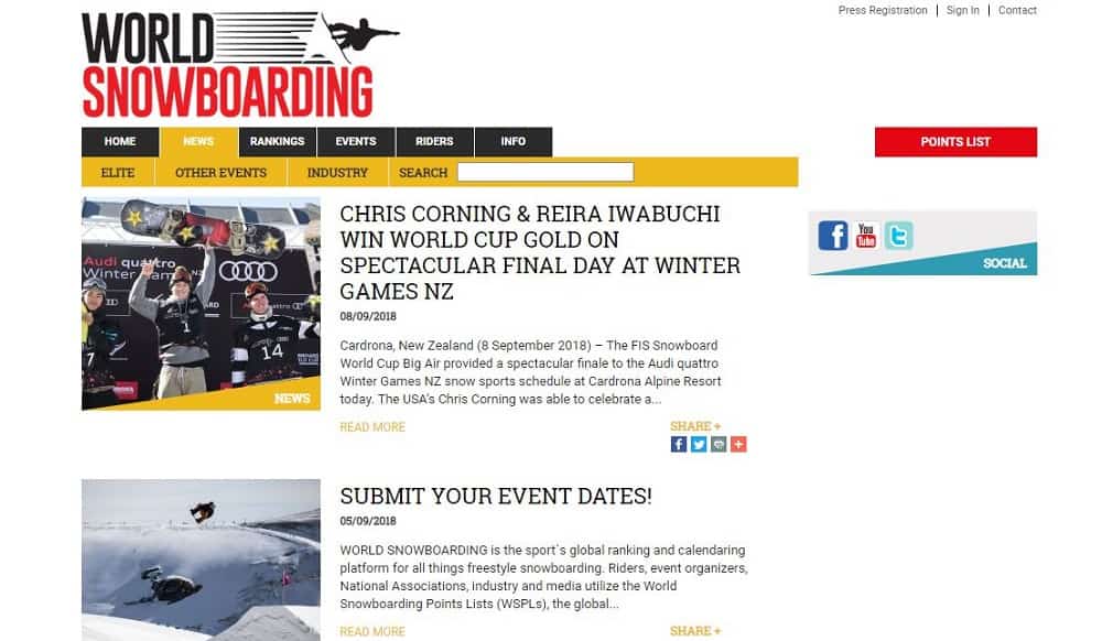 World Snowboard Tour